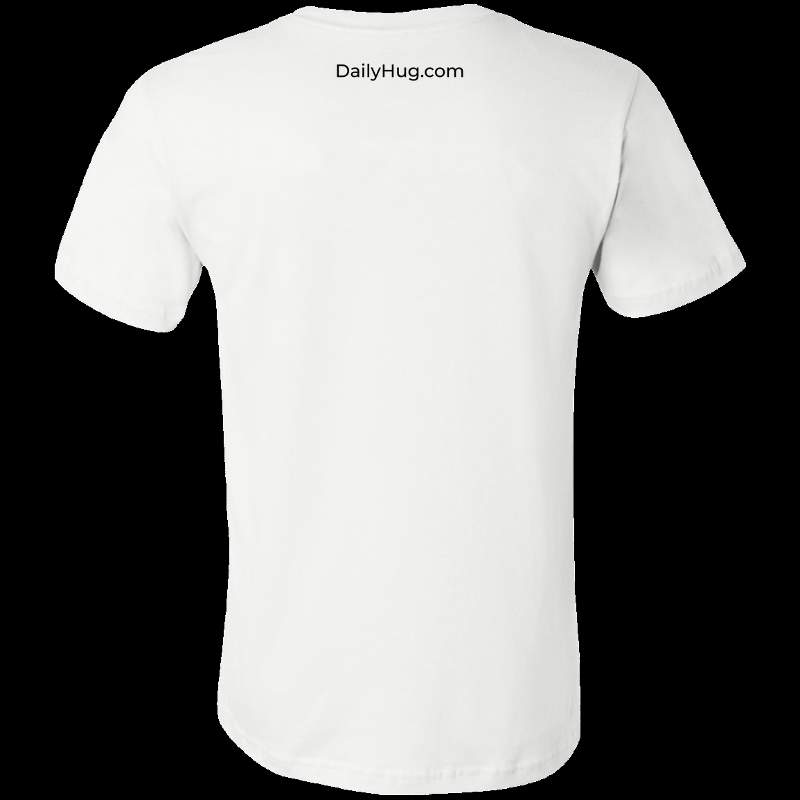 Daily Hug — Heart Guy Tee — White